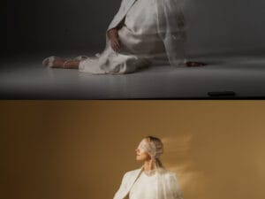 Before&after retouching
