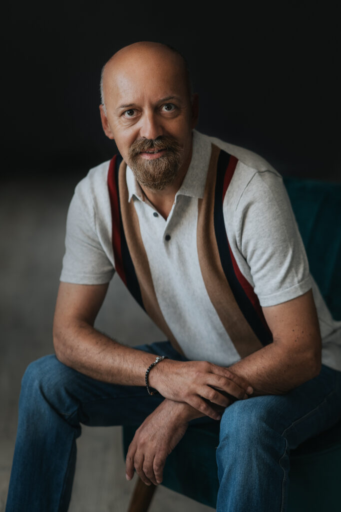 Verslo vyriškas portretas